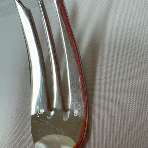 Christofle Silverplated Serving Fork - Picture 5 of 9